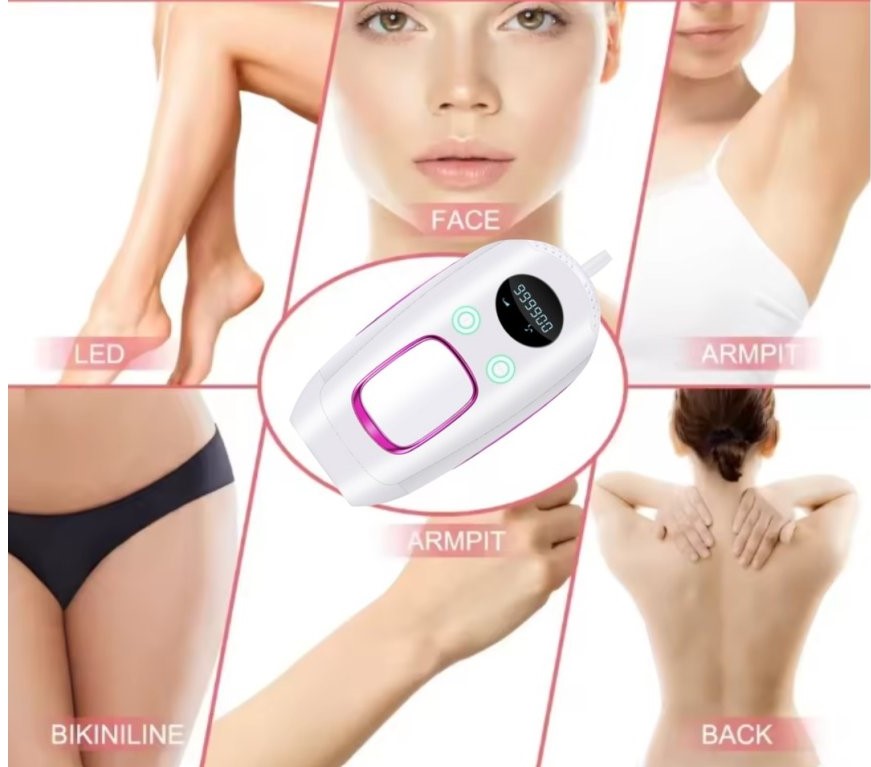 Výkonný IPL laserový epilátor 